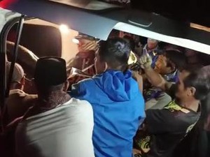 Kakak-Adik Penumpang Mobil Tercebur Sungai di Tuban Ditemukan Tewas