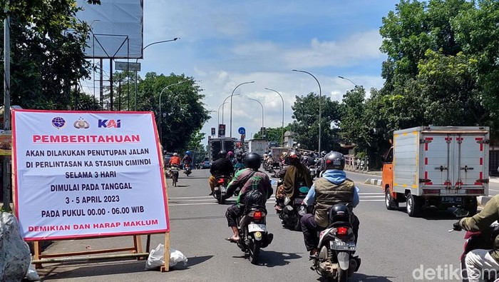 Pemberitahuan Penutupan Perlintasan Sebidang Cimindi