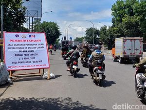 Perlintasan KA Cimindi Cimahi Ditutup pada Tengah Malam Mulai 3-5 April