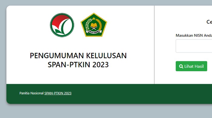pengumuman span ptkin