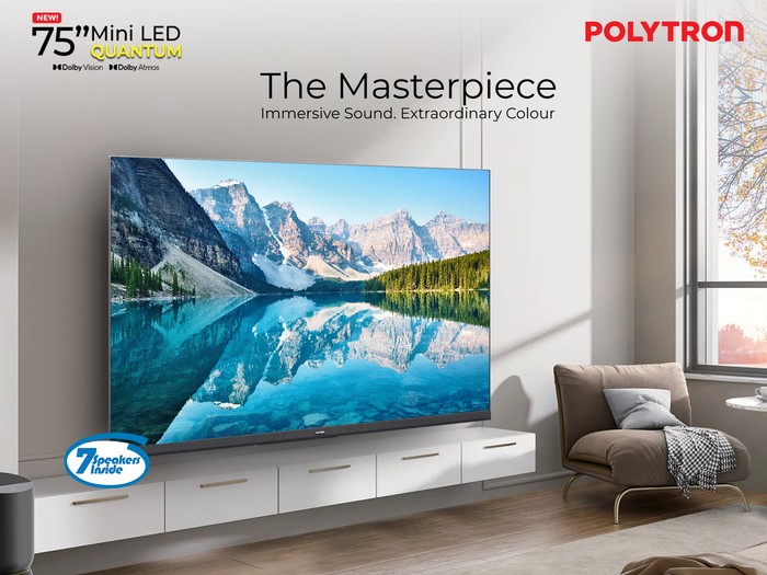 Polytron Mini LED Quantum Smart TV