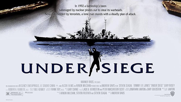 Poster film Under Siege. Poster film Under Siege.