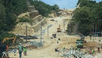 Dilaporkan pembangunan Jalur Jalan Lintas Selatan (JJLS) di Gunungkidul tinggal menyisakan ruas sepanjang 10 kilometer.