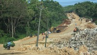 Keberadaan JJLS di Gunungkidul juga dilengkapi dengan fasilitas rest area. Total luasannya mencapai 7.000 meter persegi.