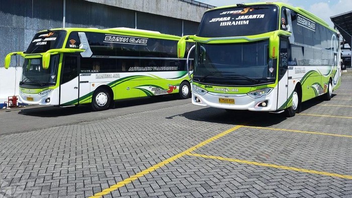 Sleeper bus PO Kalingga Jaya besutan Aidputro
