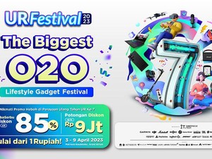 Berburu Diskon Gadget Gila-gilaan hingga 85% di UR Festival 2023!