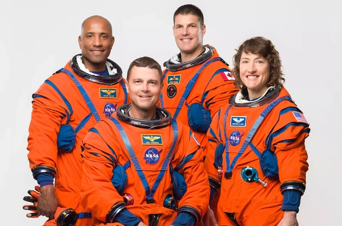 Empat astronaut yang akan terbang ke Bulan dalam misi Artemis 2