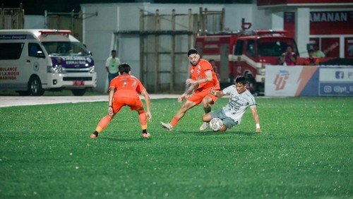 Bali United keok 5-1 atas Borneo FC di Stadion Segiri, Samarinda, Senin (3/4/2023) malam.