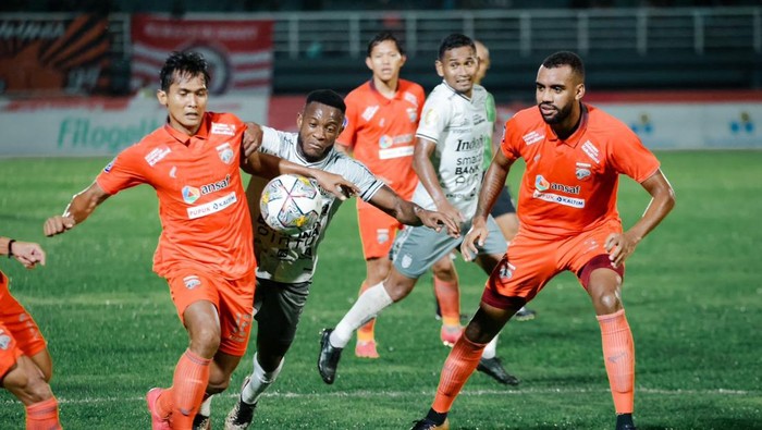 Bali United kalah dengan skor 5-1 atas Borneo FC.