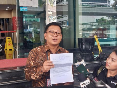 Brigjen Endar saat melapor ke Dewas KPK (Yogi-detikcom)