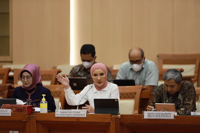 Direktur Utama Pertamina Nicke Widyawati