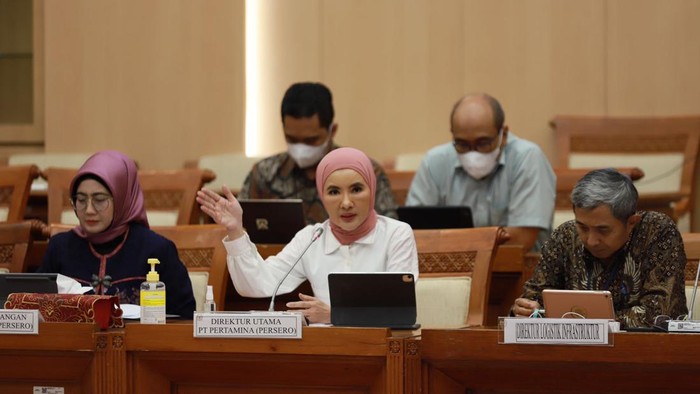 Direktur Utama Pertamina Nicke Widyawati