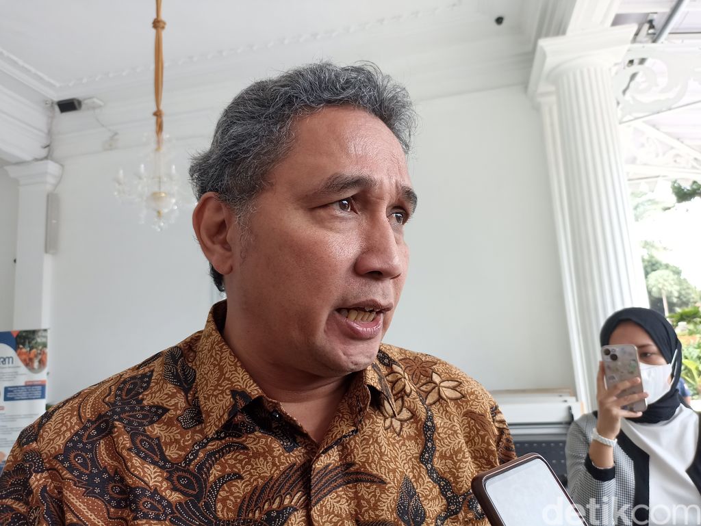 Dirjen Kebudayaan Kemendikbudristek RI Hilmar Farid (Tiara Aliya/detikcom)