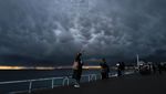 Fenomena Awan Mammatus Muncul di Prancis, Jadi Sorotan Warga