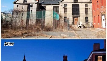 Sebelum dan setelah direnovasi. Foto: Boredpanda