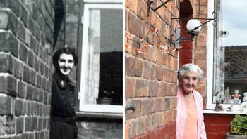 Elsie Allcock tinggal di rumah yang sama selama 104 tahun di Inggris. (Foto: Boredpanda)