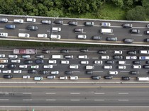 Info Arus Mudik Pagi Ini: One Way di Km 70-414, Tol Trans Jawa Hijau