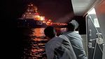 KN Belut Laut-406 Evakuasi Korban Kapal Tenggelam di Perairan Natuna