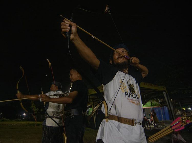 Lomba Panahan Tradisional Meriahkan Ramadan di Palu