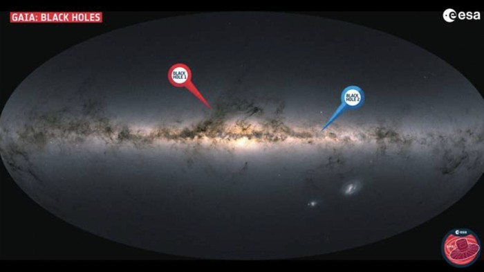 Astronom menemukan keluarga lubang hitam lainnya yang jaraknya dekat dengan Bumi.