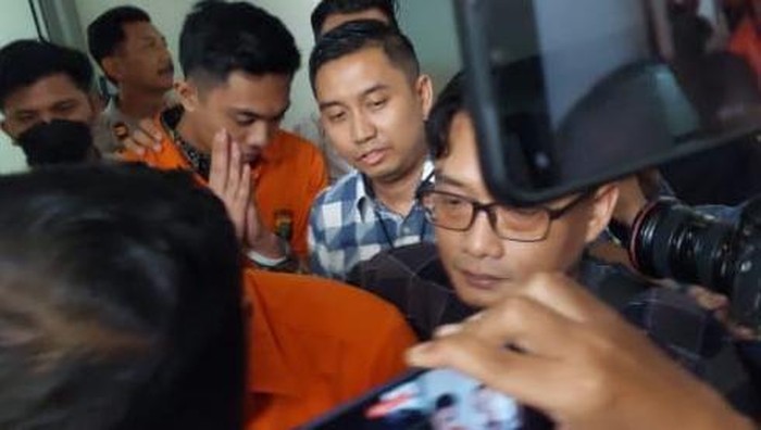 Mario Dandy saat keluar dari ruang sidang AG (Kadek-detikcom)