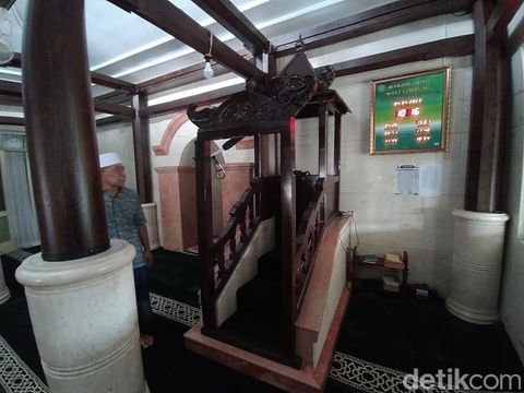 Masjid Jami' Wali Limbung di Desa Medari, Ngadirejo, Kabupaten Temanggung, Selasa (4/4/2023).