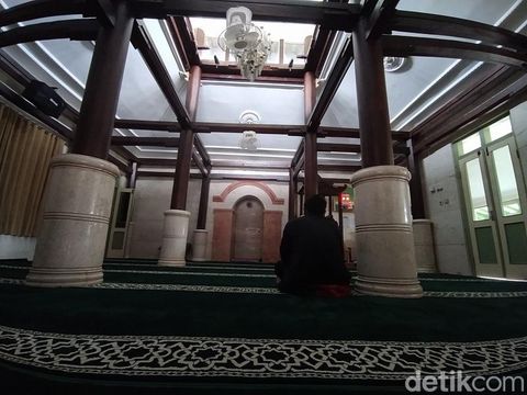 Masjid Jami' Wali Limbung di Desa Medari, Ngadirejo, Kabupaten Temanggung, Selasa (4/4/2023).