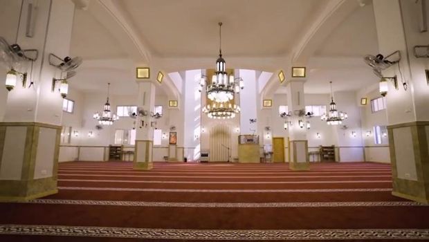 Masjid Syeikh Azlin di Gaza, Palestina, yang didesain Ridwan Kamil,