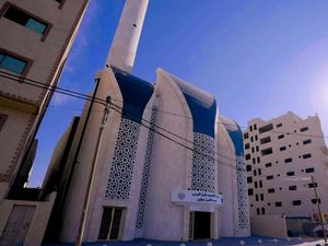 Penampakan Masjid Syeikh Azlin Palestina Karya Ridwan Kamil