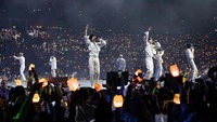 NCT Dream menampilkan hits seperti Glitch Mode, Hot Sauce, hingga Beatbox. Foto: (dok. SM Entertainment)