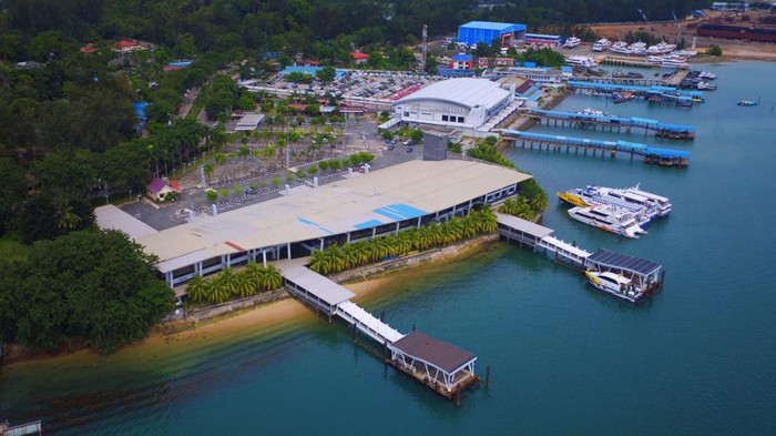 Pelabuhan Internasional Batam center. (Dok BP Batam).