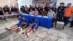 Potret Rekonstruksi Perampokan Sadis di Kedungreja Cilacap