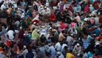 Suasana Buka Puasa Bersama di Masjid Terbesar India