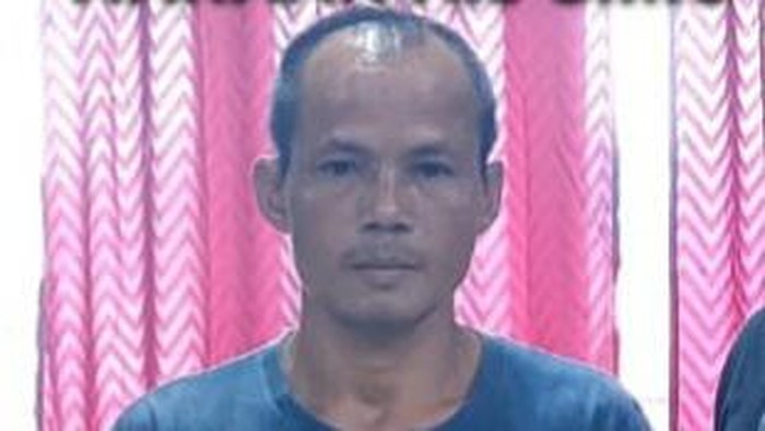 Tampang pemerkosa nenek 63 tahun di Kapuas Hulu, Kalbar.
