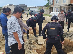 Buruh Bangunan di Kendari Temukan Bom Peninggalan Perang Dunia