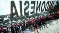 Selain itu para buruh juga akan melakukan aksi mogok nasional yang diikuti 5 juta buruh.