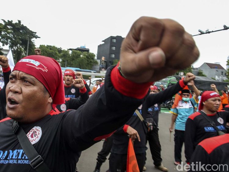 Tolak UU Ciptaker, Partai Buruh Ancam Mogok Massal