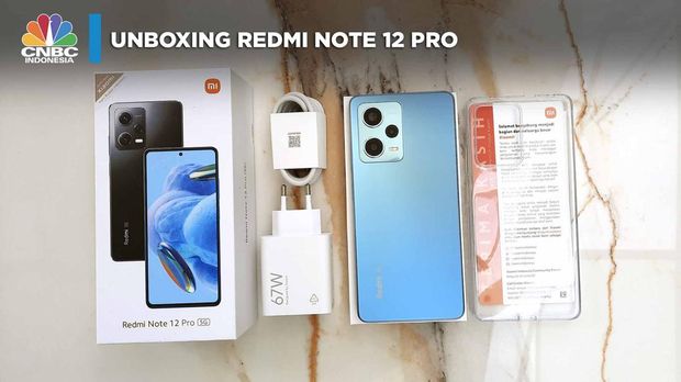 Unboxing Redmi Note 12 Pro