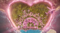 Karakter-karakter dalam film Barbie dikisahkan hidup di sebuah tempat bernama Barbie Land. Tempat ini sepertinya terpisah dari dunia manusia. Barbie Land punya kawasan hijau, perkotaan, hingga pantai. (Foto: dok. Warner Bros. Discovery)