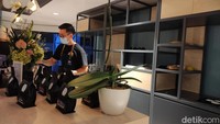 Experience Center Citroen di Cawang juga menyediakan kafe ala Eropa gratis untuk pengunjung yang datang. Foto: Septian Farhan Nurhuda/detik.com