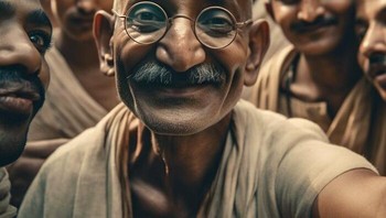 Mahatma Gandhi Foto: Jyo John Mullor