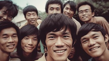 Bruce Lee. Jika ingin melihat koleksi lainnya bisa mengakses di sini.  Foto: Jyo John Mullor