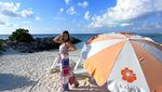 7 Pesona Gisel yang Liburan ke Maldives Tanpa Gempi