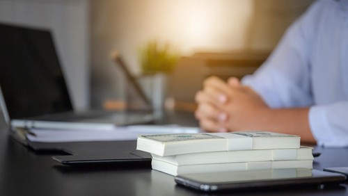 Ilustrasi orang kaya