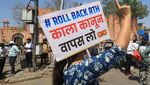 Demo Dokter di India Bikin Jalanan di Rajasthan Macet Total