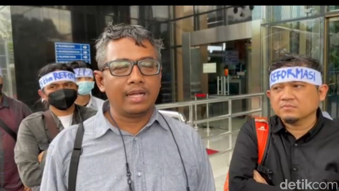 Jubir Aktivis 98 Nusantara Sonny Muhammad (Yogi Ernes/detikcom)