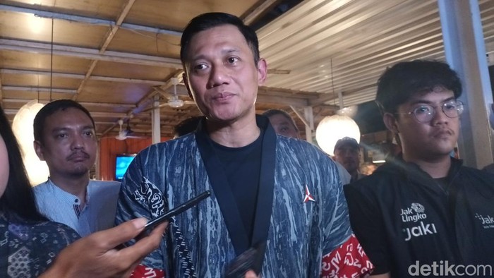 Ketum Partai Demokrat Agus Harimurti Yudhoyono (AHY) di Solo, Rabu (5/4/2023).