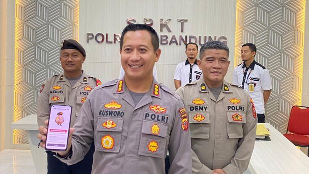 Kapolresta Bandung Kombes Kusworo WIbowo