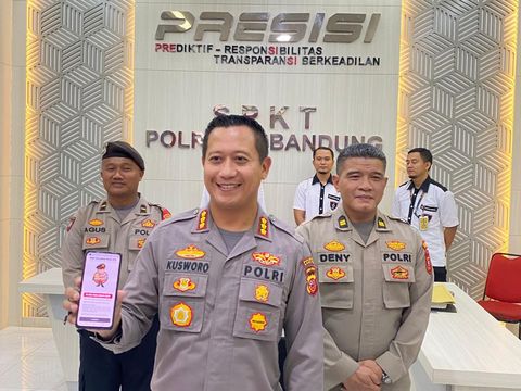 Kapolresta Bandung Kombes Kusworo WIbowo