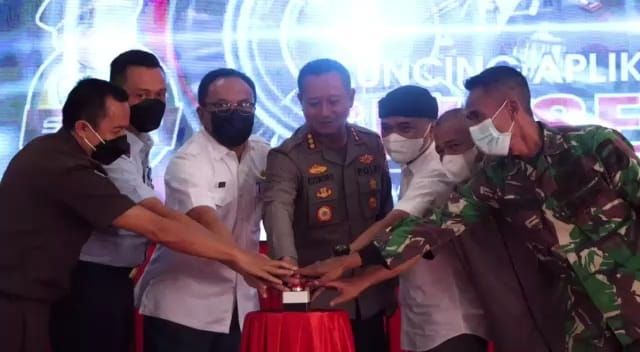 Launching aplikasi Sikasep Polresta Bandung